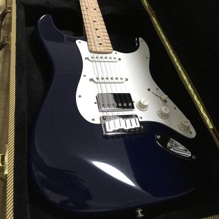 フェンダー(Fender)のFender mexico？USA？ミッドブースト内蔵(エレキギター)