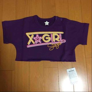 エックスガール(X-girl)の新品☆xgsカットソー(カットソー(半袖/袖なし))