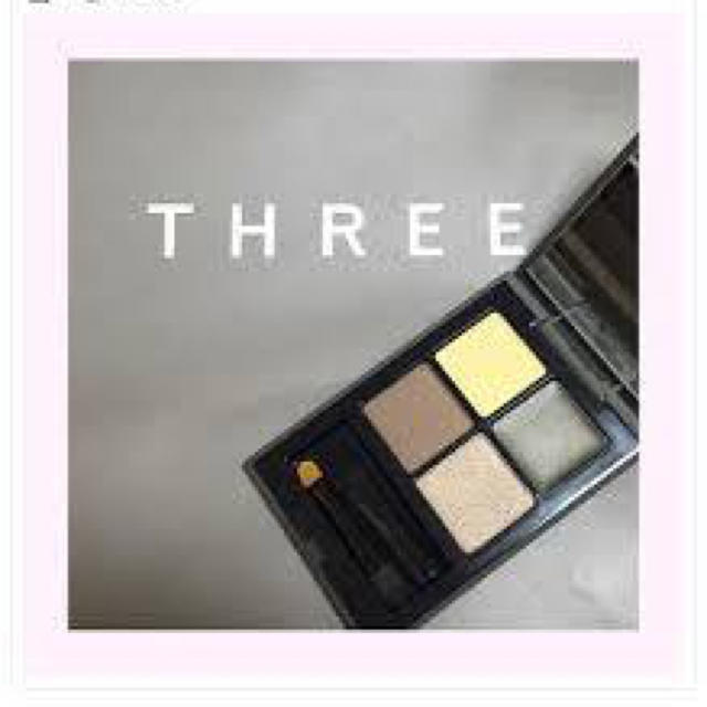 THREE(スリー)の残量9割程 THREE 4Dプラスアイパレット 05 コスメ/美容のベースメイク/化粧品(アイシャドウ)の商品写真