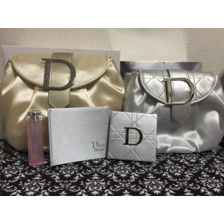 ディオール(Dior)の【新品・未使用品】Dior コスメポーチセット 鏡付き (ポーチ)