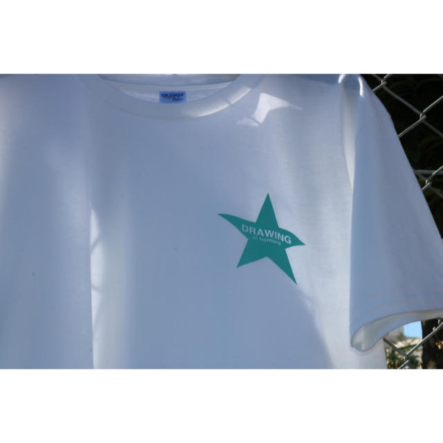 Ron Herman(ロンハーマン)のDrawing STAR Tシャツ スター ロンハーマン XLサイズ 梨花着 レディースのトップス(Tシャツ(半袖/袖なし))の商品写真