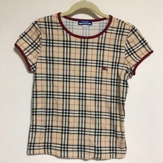 バーバリーブルーレーベル(BURBERRY BLUE LABEL)のバーバリーブルーレーベル カットソー Mサイズ(カットソー(半袖/袖なし))