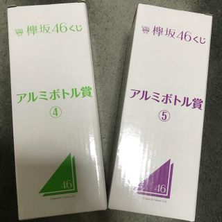 ケヤキザカフォーティーシックス(欅坂46(けやき坂46))の欅坂46 アルミボトル賞 紫 緑(アイドルグッズ)