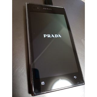 プラダ(PRADA)の★美品 PRADA(プラダ)フォン 《Androidスマホ》(スマートフォン本体)