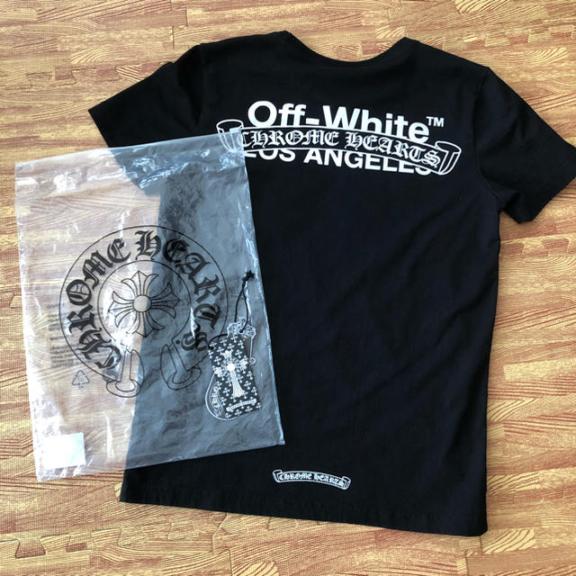 off-white×chrome hearts コラボTシャツトップス