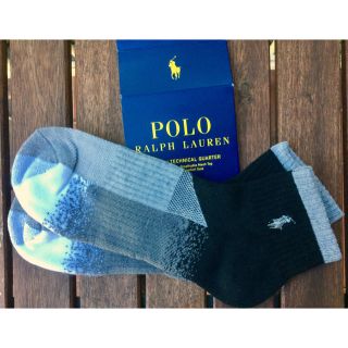 ポロラルフローレン(POLO RALPH LAUREN)の日本未発売 POLOラルフローレン メンズテクニカルクオーターノーショウソックス(ソックス)