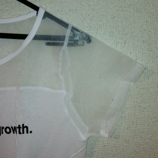 BACKS(バックス)の値下げ☆BACKS 透けTシャツ レディースのトップス(Tシャツ(半袖/袖なし))の商品写真