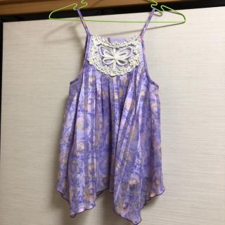 アナスイミニ(ANNA SUI mini)のANNA SUI  mini  女児  キャミ  free(Tシャツ/カットソー)