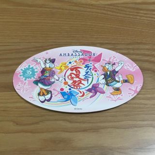 ディズニー(Disney)のディズニーアンバサダーホテル 35周年夏祭りコースター(キャラクターグッズ)