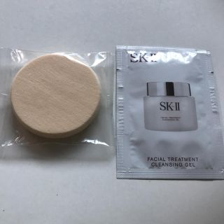 エスケーツー(SK-II)のSK- IIファンデーション エマルジョンタイプ用パフ・ クレンジングジェル(ファンデーション)