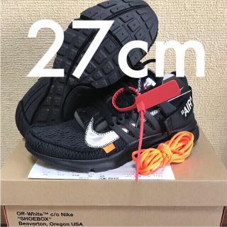 ナイキ(NIKE)のTHE TEN NIKE AIR PRESTO OFF WHITE PART 2(スニーカー)