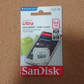 サンディスク(SanDisk)の新品未使用 microSD SanDisk Ultra 64GB

(その他)