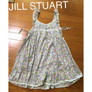 ジルスチュアート(JILLSTUART)のほぼ未使用❣️ジルスチュアート♡花柄ワンピース (ミニワンピース)