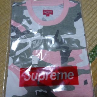 シュプリーム(Supreme)のsupreme pink camo pocket tee Lサイズ 新品未使用(Tシャツ/カットソー(半袖/袖なし))