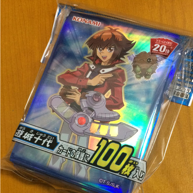 遊戯王 遊城十代 スリーブ 未開封- 遊戯王 遊城十代 スリーブ 未開封-