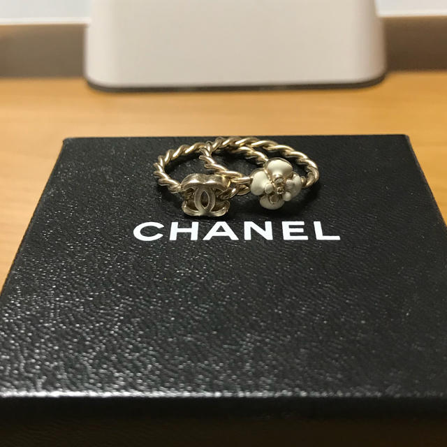 ホットセール リング シャネル - CHANEL CHANEL 2連セット カメリアと