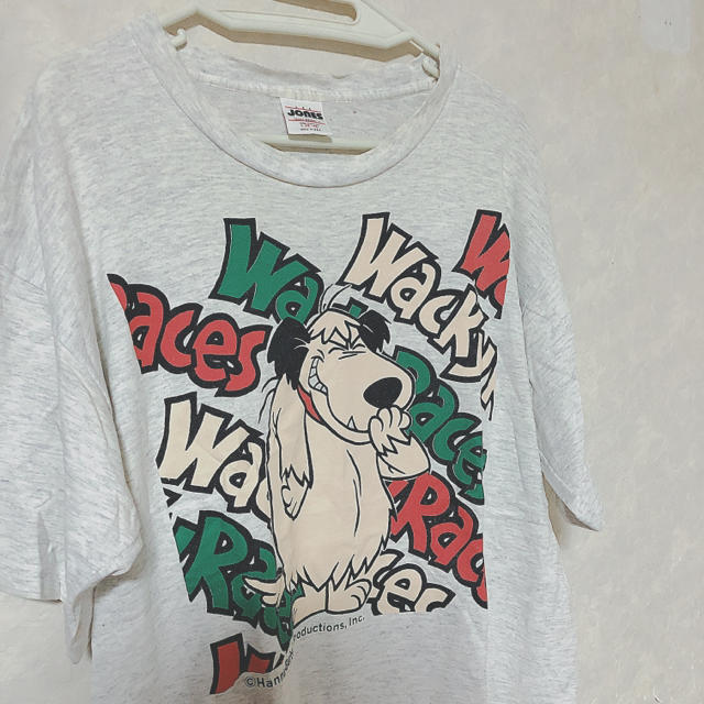 wacky races ケンケン Tシャツ USA製 ビンテージ メンズのトップス(Tシャツ/カットソー(半袖/袖なし))の商品写真