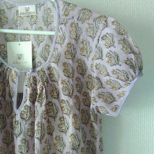 UNITED ARROWS(ユナイテッドアローズ)のアノーキ　半袖ブラウス レディースのトップス(シャツ/ブラウス(半袖/袖なし))の商品写真