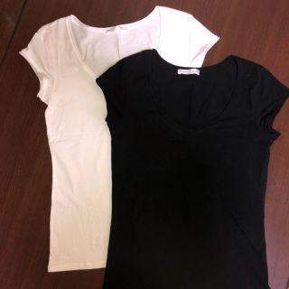 ザラ(ZARA)のZARA Tシャツ 2枚セット(Tシャツ(半袖/袖なし))