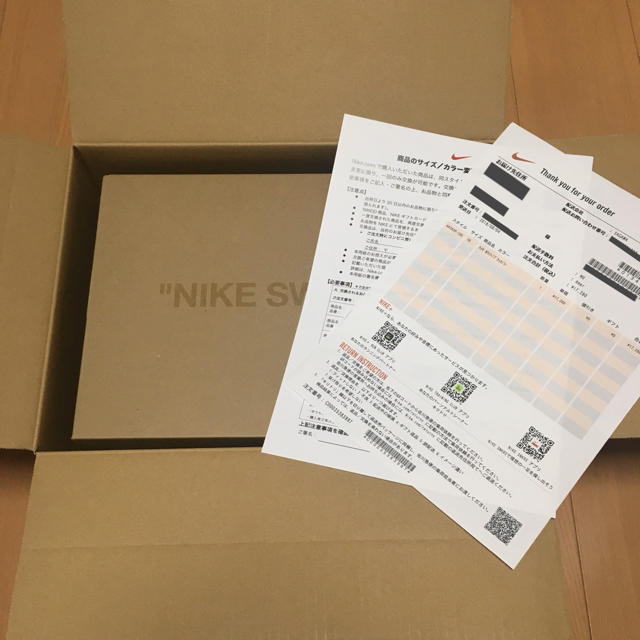 28㎝ NIKE AIR PRESTO THE TEN X OFF WHITE