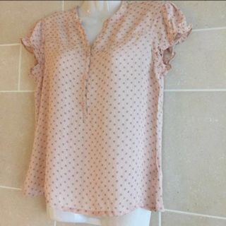 ギャップ(GAP)の新品タグ付きSALE♡GAPシルクブラウス(シャツ/ブラウス(半袖/袖なし))