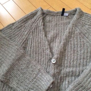 エイチアンドエム(H&M)のH&M ザックリカーディガン(カーディガン)