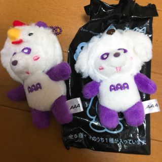 トリプルエー(AAA)のえ〜パンダ紫(アイドルグッズ)