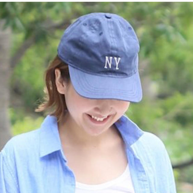 DEUXIEME CLASSE(ドゥーズィエムクラス)の新品●COOPERSTOWN BALL CAP NY CAP●ネイビー● レディースの帽子(キャップ)の商品写真