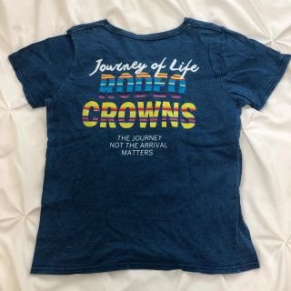 ロデオクラウンズ(RODEO CROWNS)のロデオクラウン ブルー フリーサイズ(Tシャツ(半袖/袖なし))