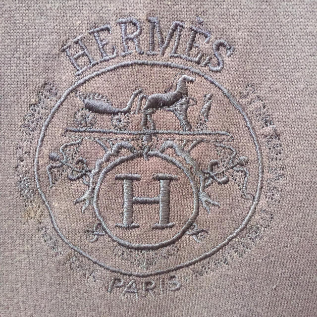 Hermes(エルメス)のエルメス スエット生地 ジャケット Mサイズ レディースのジャケット/アウター(ノーカラージャケット)の商品写真