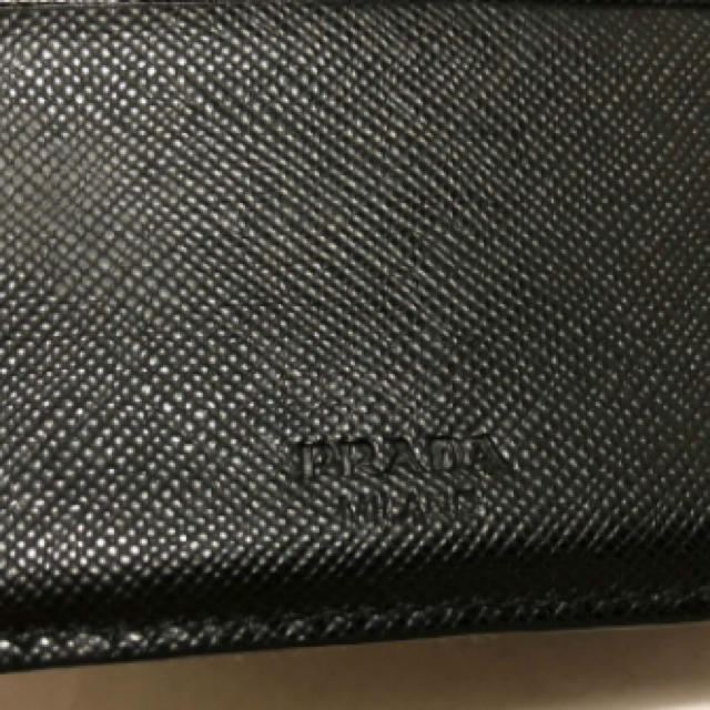 プラダ PRADA ドラゴン 二つ折り 財布 ウォレットチェーン