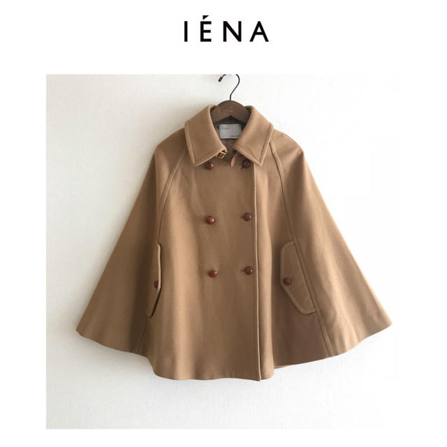 IENA ポンチョ　トレンチコート