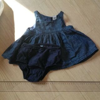 ベビーギャップ(babyGAP)の美品✨babygap🎽　ワンピース.パンツセット(ワンピース)