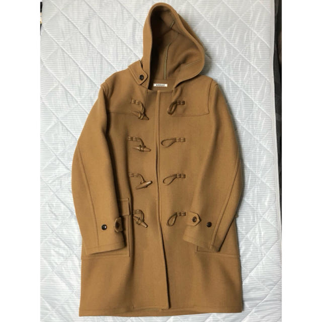 COMOLI(コモリ)のAURALEE HEAVY MELTON DUFFLE COAT 17aw 4 メンズのジャケット/アウター(ダッフルコート)の商品写真