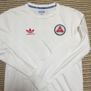 シュプリーム(Supreme)のpalace adidas のコラボのロンT(Tシャツ/カットソー(七分/長袖))