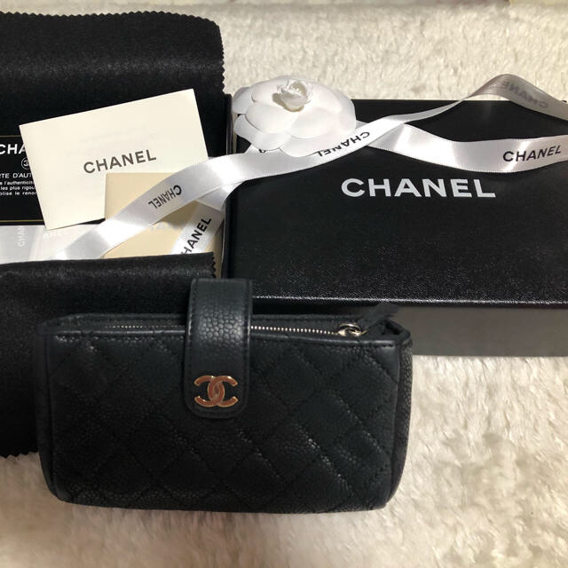 CHANEL - シャネル ミニポーチの通販 by mari's shop|シャネルならラクマ