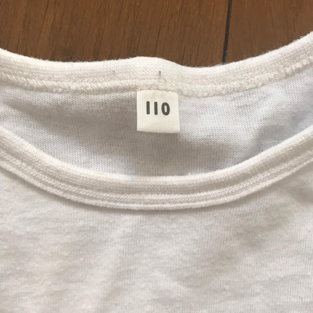 MUJI (無印良品)(ムジルシリョウヒン)のリスTシャツ110 キッズ/ベビー/マタニティのキッズ服男の子用(90cm~)(Tシャツ/カットソー)の商品写真