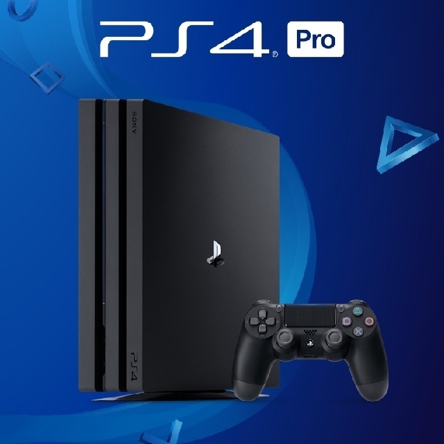 PS4pro ジェット・ブラック 1TB CUH-7100BB01