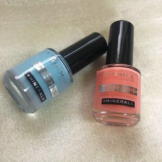 リンメル(RIMMEL)のおまけ有り！！リンメル スピーディフィニッシュ 2本セット(マニキュア)