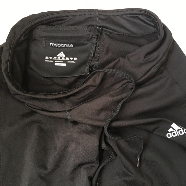 adidas(アディダス)のアディダスカプリタイツレディースMサイズ着用品送料込800円 レディースのパンツ(クロップドパンツ)の商品写真