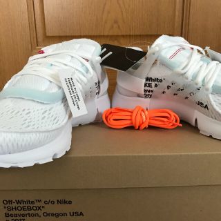 nike air presto off-white (スニーカー)