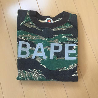 アベイシングエイプ(A BATHING APE)の専用 BAPE kids スウェット 130(Tシャツ/カットソー)