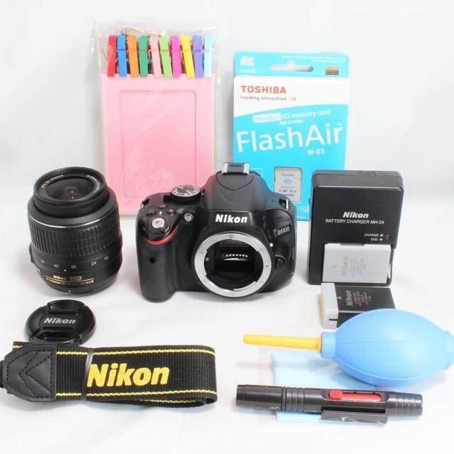 品 nikon D5100 本体+flash air 16GB