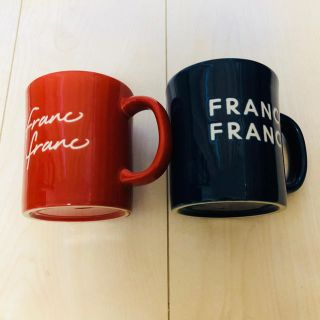 フランフラン(Francfranc)のFrancfranc  ペアマグカップ(グラス/カップ)