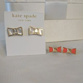 ケイトスペードニューヨーク(kate spade new york)のkate spade リボンピアスセット(ピアス)