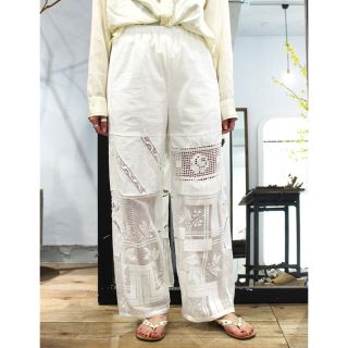 Malionvintage レースパンツ | cair4youth.com