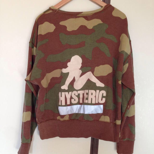 HYSTERIC GLAMOUR(ヒステリックグラマー)のヒステリックグラマー スエットトレーナー レディースのトップス(トレーナー/スウェット)の商品写真