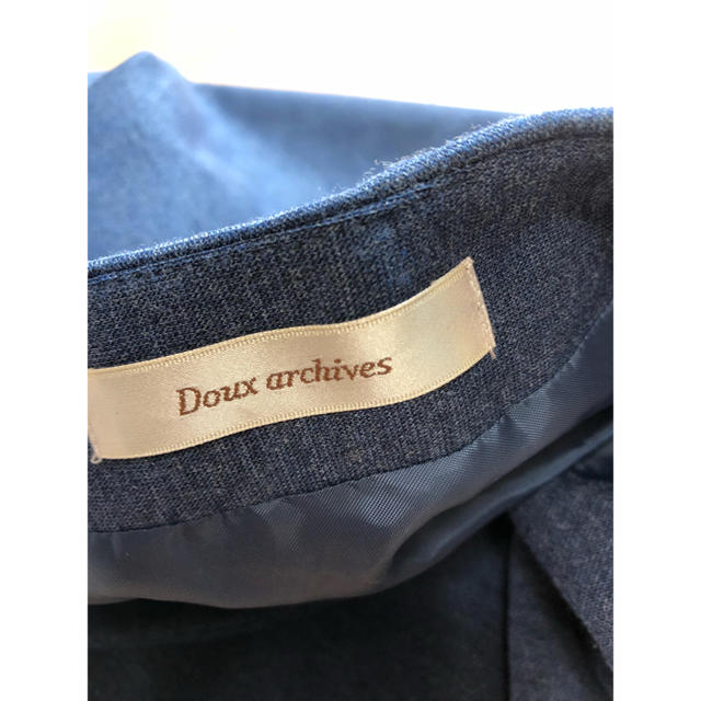 Doux archives(ドゥアルシーヴ)の美品♡ドゥアルシーブ♡ブルースカート レディースのスカート(ひざ丈スカート)の商品写真