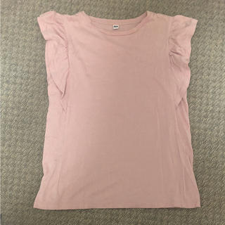 ユニクロ(UNIQLO)のUNIQLO フリルTシャツ(Tシャツ(半袖/袖なし))