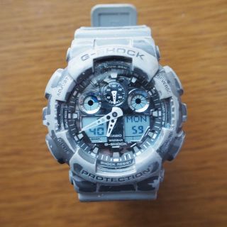 ジーショック(G-SHOCK)の専用 G-SHOCK GA-100CM-8 カモフラージュ(腕時計(アナログ))